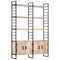 Rustika Rowe -  4Tier Bookcase 124x30x180 cm Solid Mango Wood